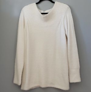 LOFT Cream Super Soft Sweater